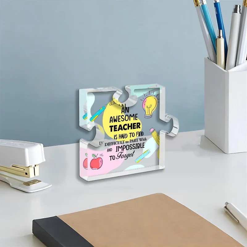 Teacher Appreciation Gifts an Awesome Teacher is Hard to Find Desk Decor Best Teacher
