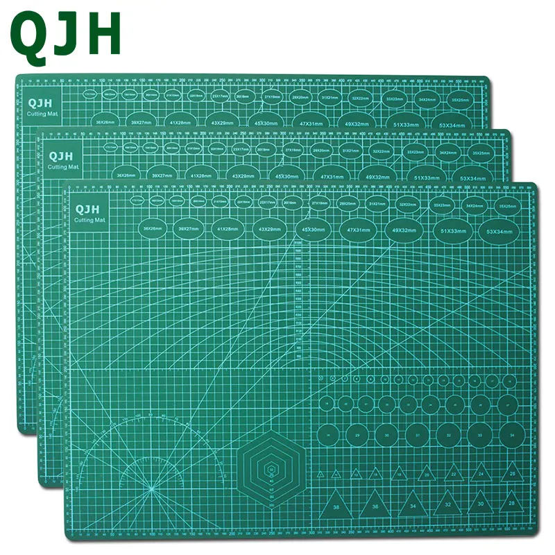 Leather Craft Tools PVC Cutting Mat Board Patchwork For Sewing DIY Leather Craft Tool Kit Double-Sided Self-Repairing Pad Base Plate Punch leather craft tools leather sewing tools