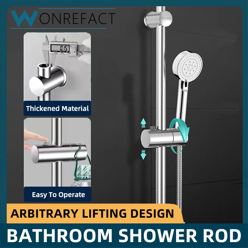 Shower Bracket Adjustable for Bathroom shower rod holder height adjustable shower bar adjustable shower bracket