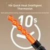 7-in-1 Household LCD ceramic heated straight hair comb Multi functional hair changing curling iron 3