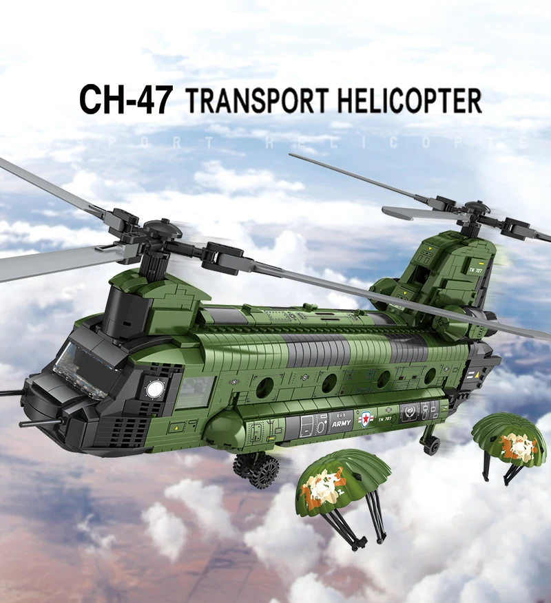 Lego Technic Hélicoptère de chasse militaire