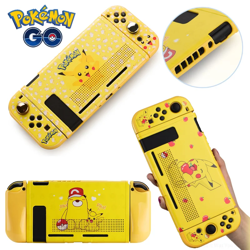PokemonPikachuCaseforNintendoSwitchGameConsoleNSJoyCon