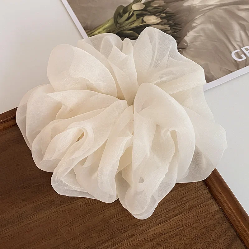creamy white