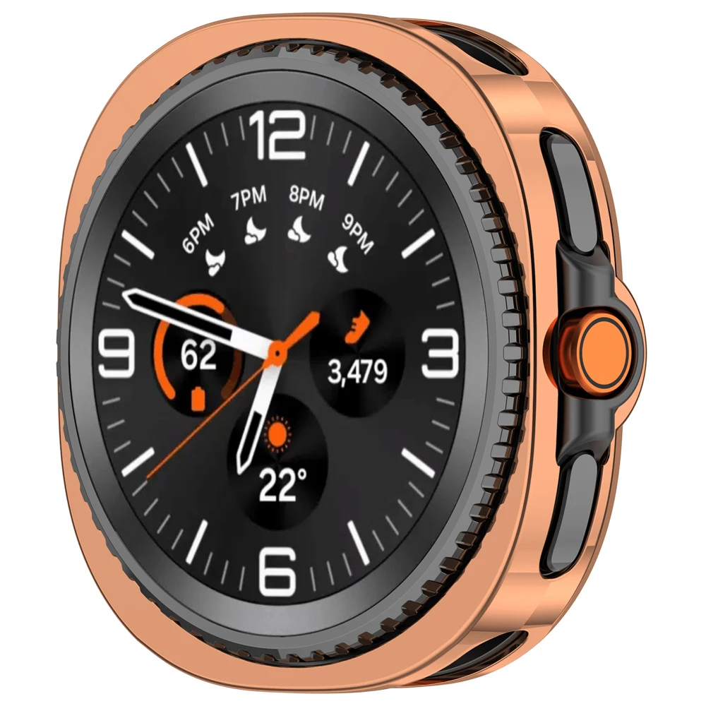 삼성 갤럭시 워치 8 클래식 46mm 스마트워치 보호용 TPU 소프트 케이스 프로텍터 범퍼 프레임 커버 가드