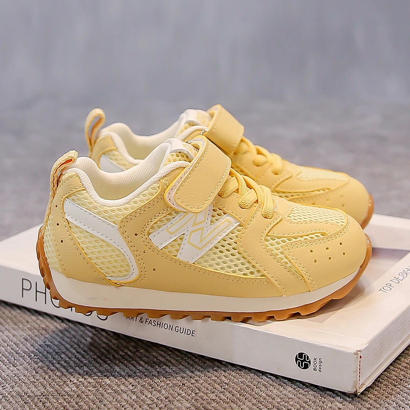 الأطفال أحذية الفتيات حذاء رياضة فاخر تنفس الصيف م...