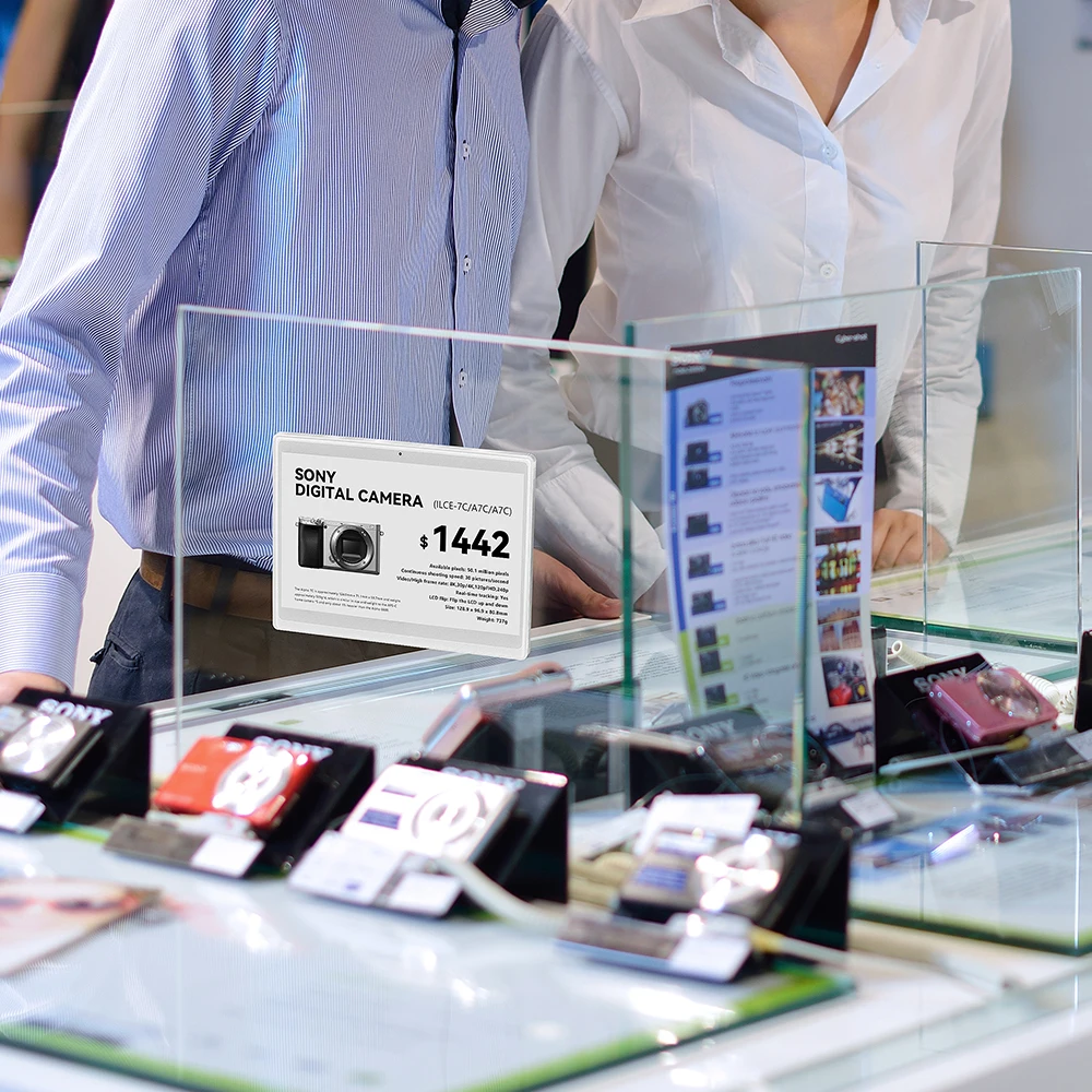 10 pcs Epaper label 2.4GHz Electronic shelf label samples Eink display ESL price tag package retail shop ESL demo kit