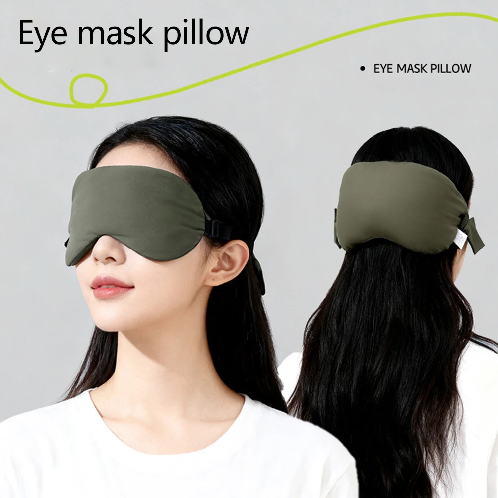 Deluxe Travel Memory Foam Neck Pillow with Sleep Mask - Ultimate Comfort for Long Journeys
