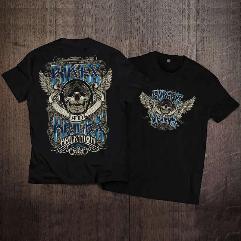American Motorcycle Brand MGT Spring and Summer New Pattern Printing Daily Travel Sports Men and Women The Same T-shirt