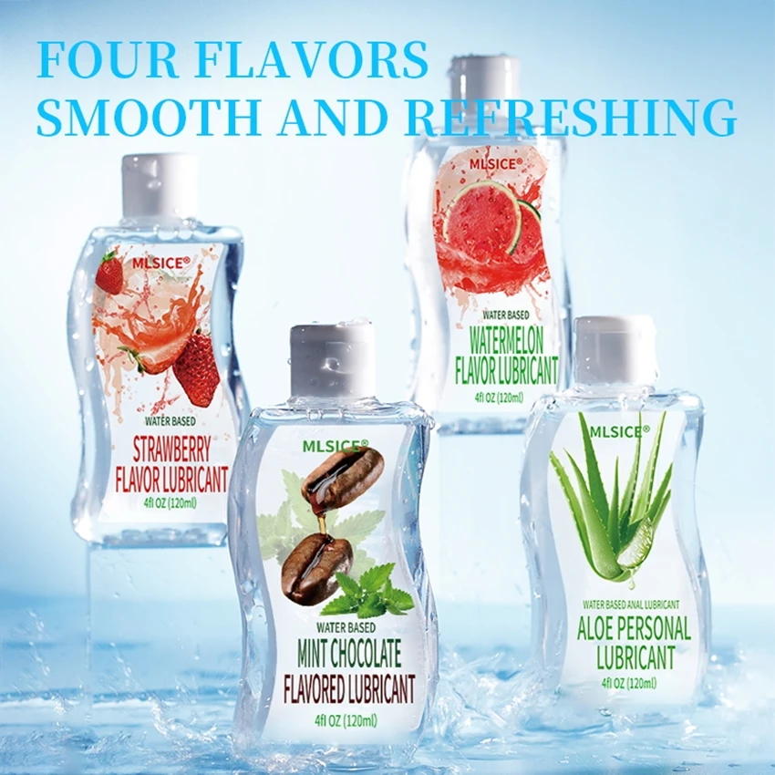 Fruity Lubricant for Sex Anal Safe Intimate Gel Vaginal Water-Based Lube Adult Vibrator Toys Lubrication Oil Couple Erotic Tools 5