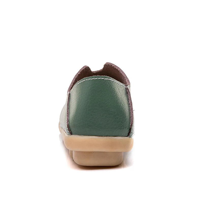2022 Women Flats Ballet Shoes Woman Cut Out Leather Breathable Moccasins Women Boat Shoes Ballerina Ladies Casual Shoes