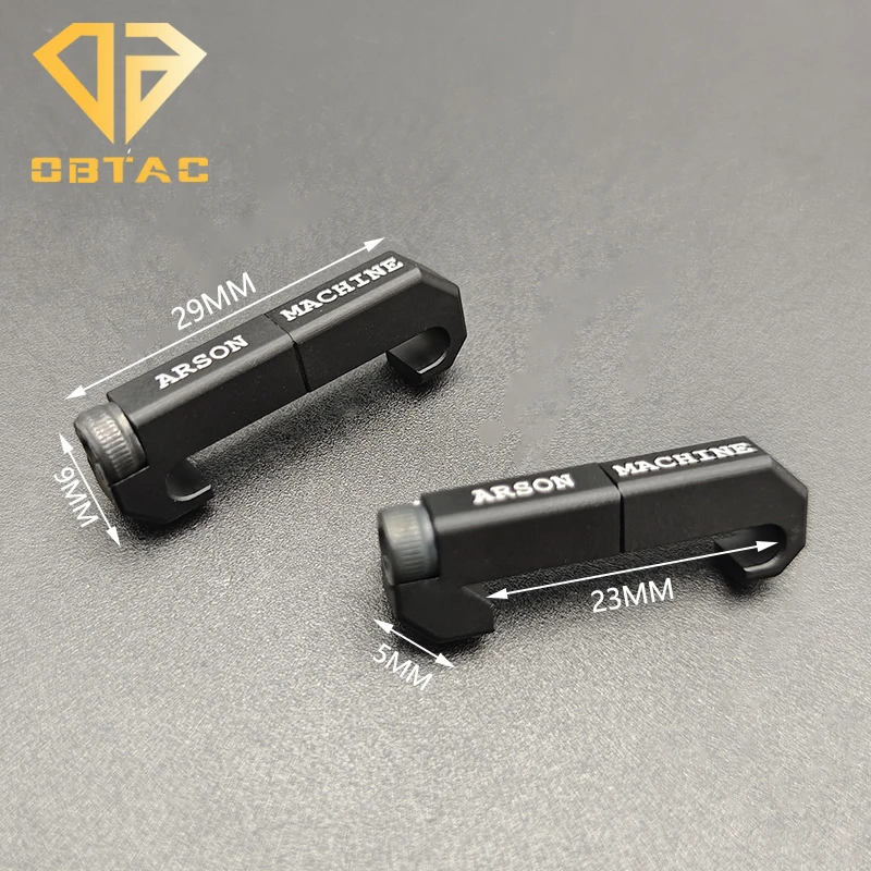 2/3PCS Arson Machine Switch Cable Clip CNC Rifle M600 M300 Series Scout Light Remote Switch Wire Guide for 20MM Rail