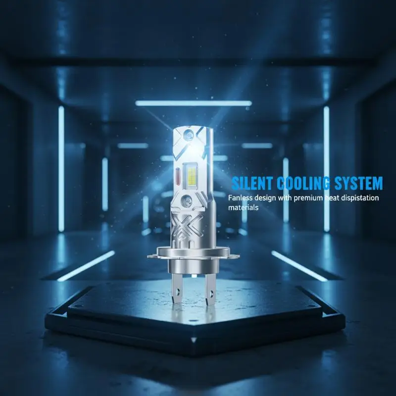 H7 H1 LED 전구 자동차 헤드라이트 800000LM 600W CANBUS 미니 무선 램프 자동 스포트라이트 안개등 6000K 화이트12V 24V 플러그 앤 플레이