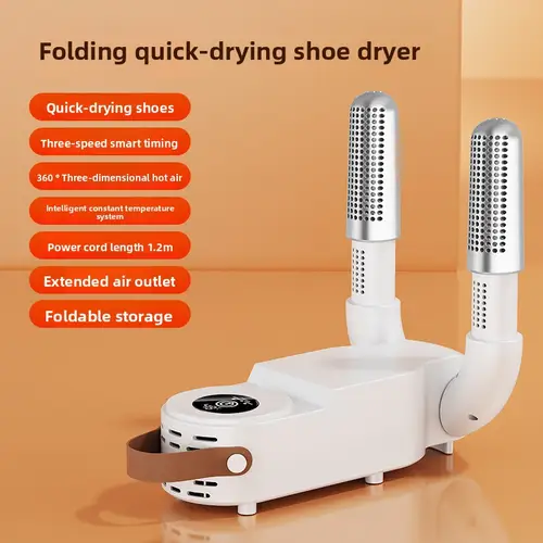 Household Folding Shoe Dryer  Retractable Timing-Enabled Hot Air Dryer for Shoes Deodorizing Function Essential Shoe-Drying Tool - Image 9