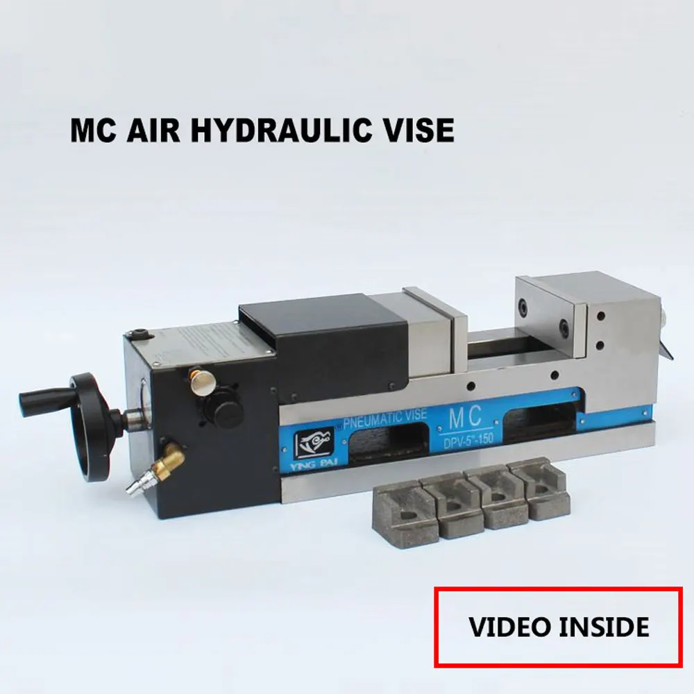 Pneumatic Vise 6 Inch Cnc Computer Pneumatic Clamp Right Angle Vise 90