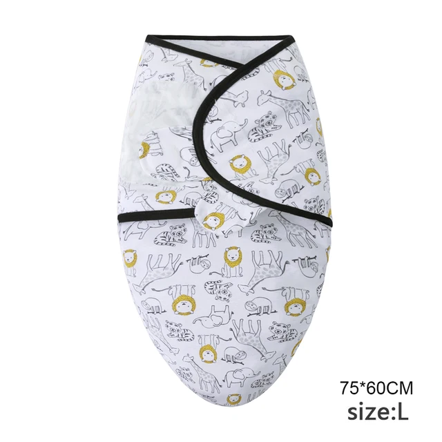 Baby Sleeping Bag Newborn Envelope Cocoon Wrap Swaddle Soft 100% Cotton 0-6 Months Sleep Blanket 2022-sz01
