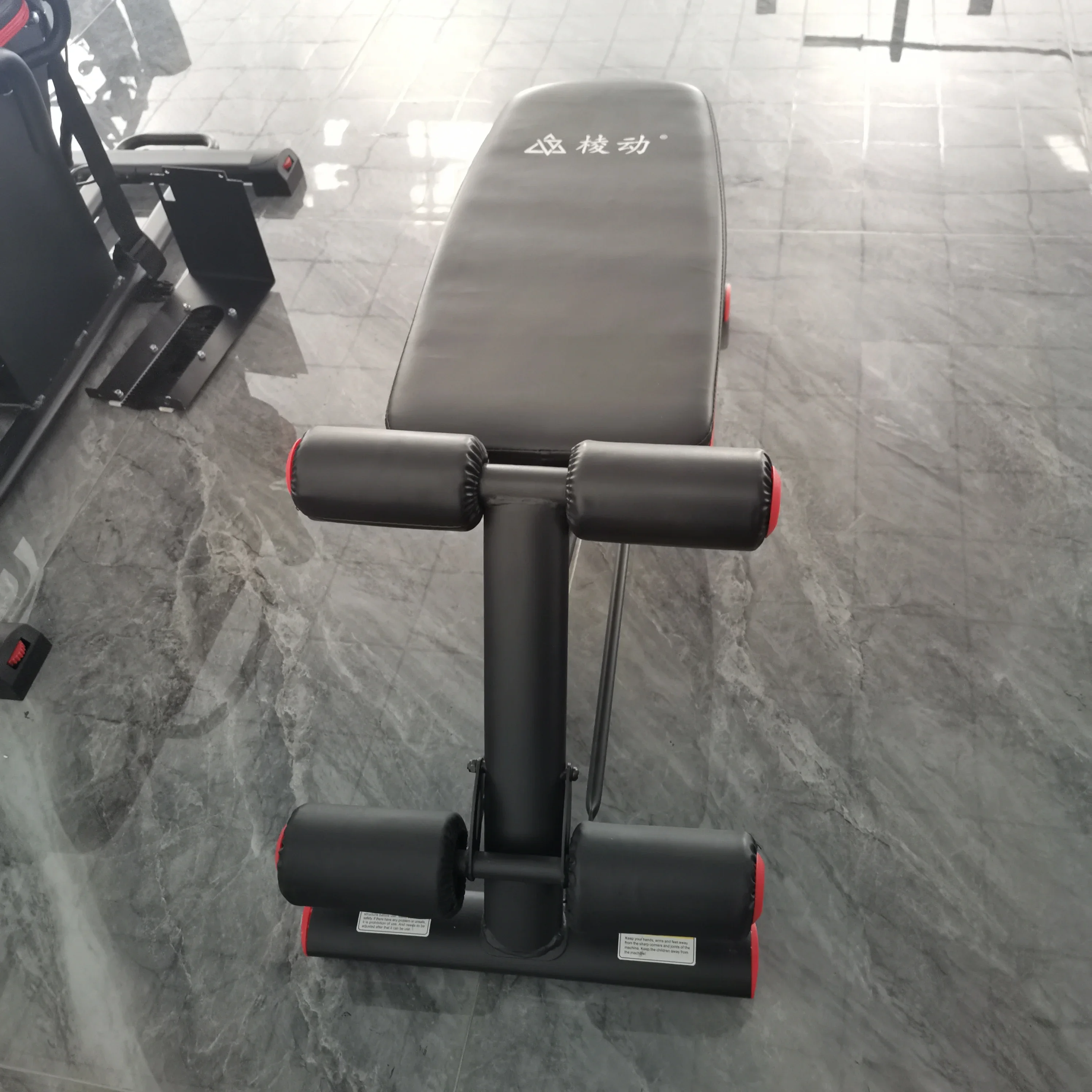 Commercial Gym Bench ，Press with Incline Decline Flat Exercise ，Adjustable Bench