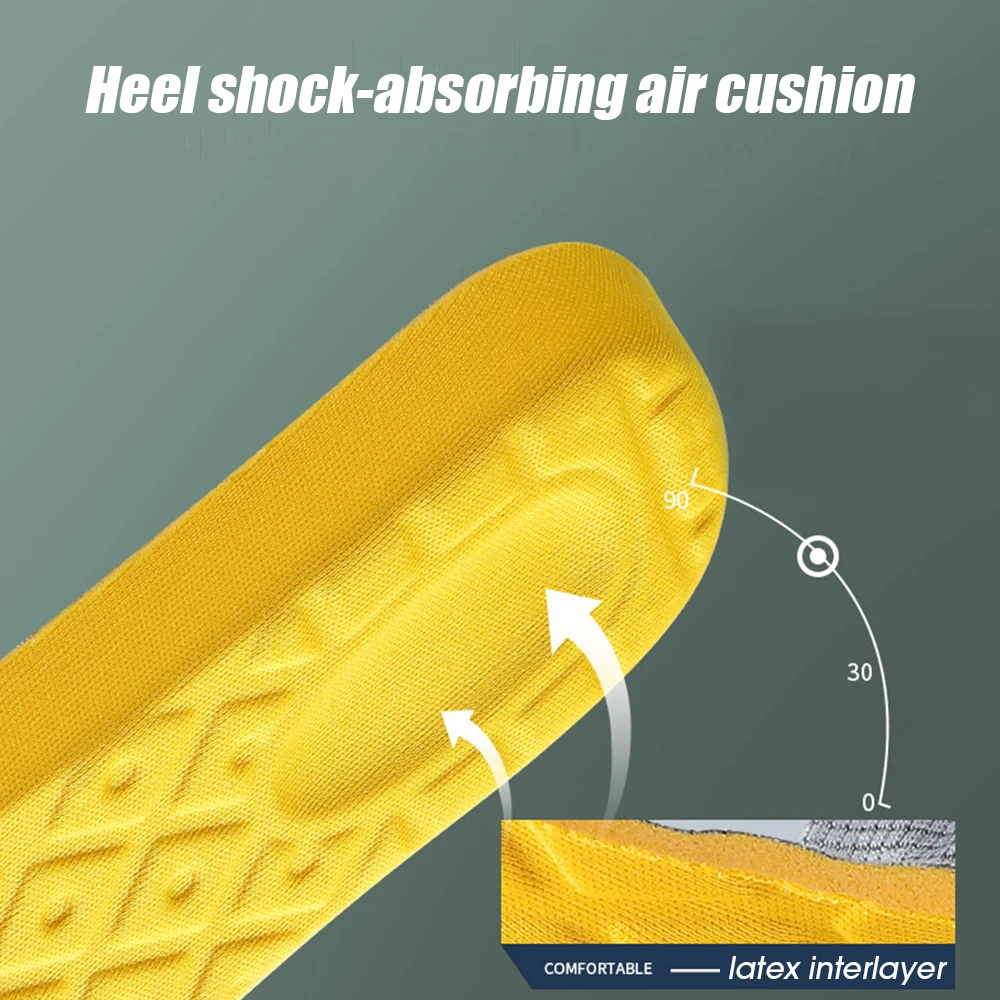 Semelle de chaussure,Semelles intérieures respirantes pour hommes