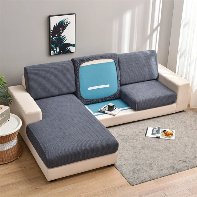 funda sofas ajustables Jacquard impermeable funda de sofa ajustable, funda  sofa chaise lounge, fundas de sofas elasticas ajustables, fundas sofas  elasticas adaptables - AliExpress