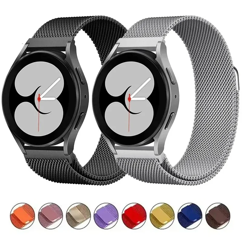 Premium Milanese Loop Watch Strap - Stainless Steel Mesh Bracelet