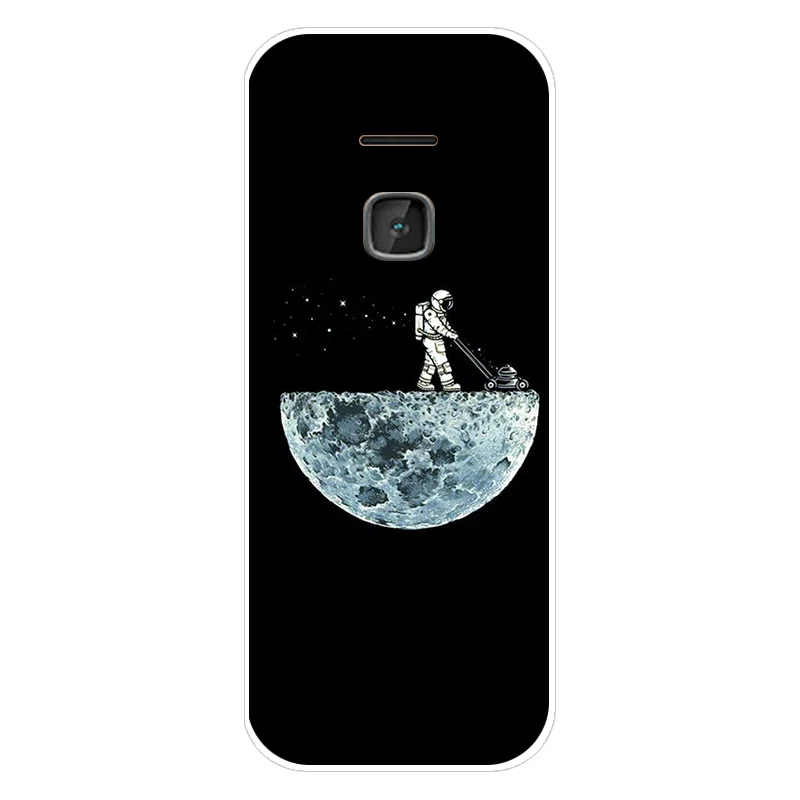 Luxury Painted Clear Silicone Phone Case - Protective Back Cover