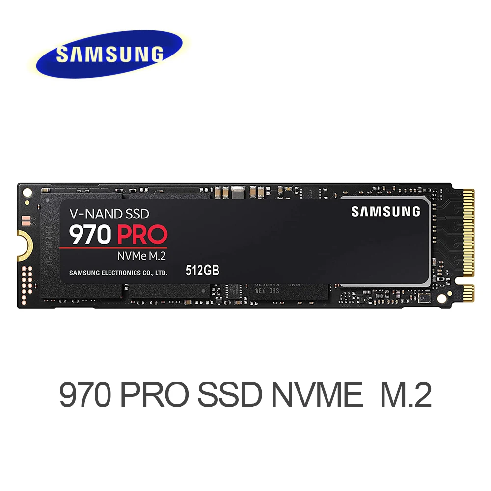 Samsung 970 PRO 512GB NVMe M.2 SSD