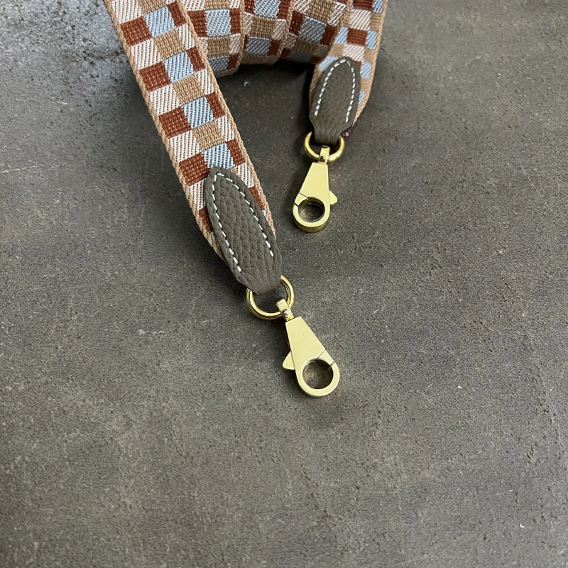 Suitable For Kell Bag Etoupe Color Togo Cowhide Shoulder Strap Bag With Luggage Accessories Bag DIY