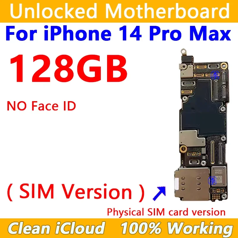 iPhone 14 Pro Maxマザーボード用SIMバージョンテスト済み、Face ID