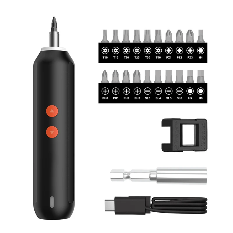3.7V Mini Cordless Screwdriver Set Rechargeable Lithium Electric Repair