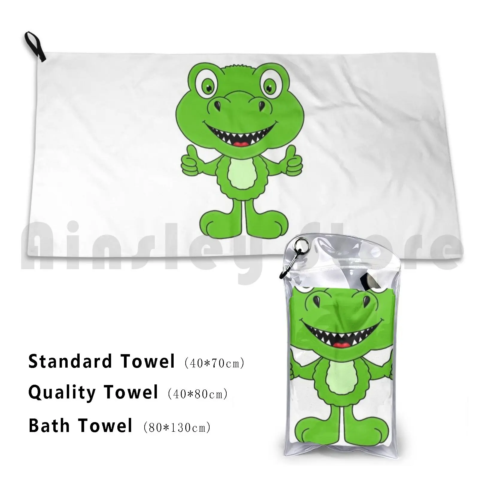 Lustiger Dino-Dinosaurier-Dinosaur-Kinder-Kids-Fun Bath Towel Beach Cushion Lustiger Dino