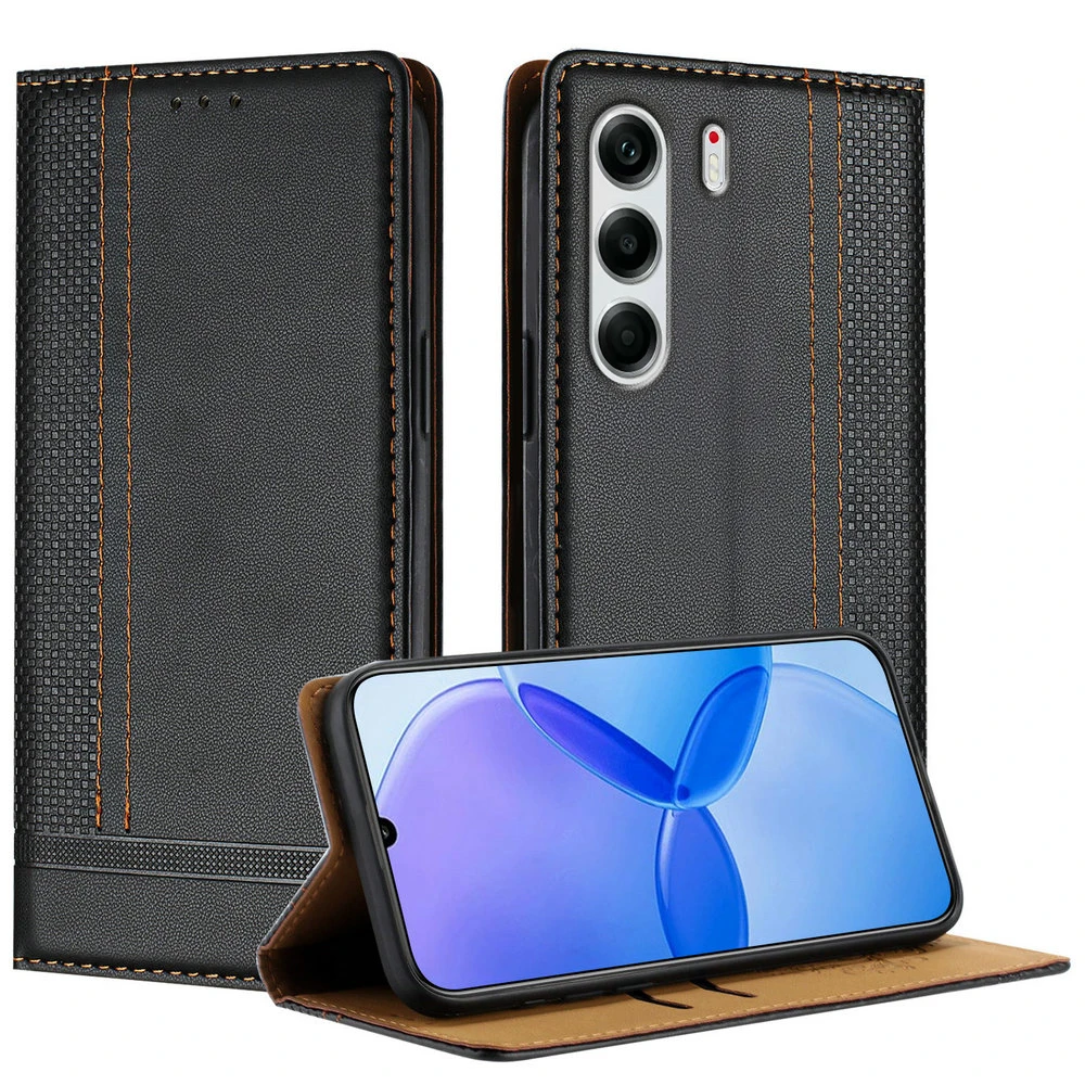 Luxury Leather Wallet Flip Case | Elegant Book Cover