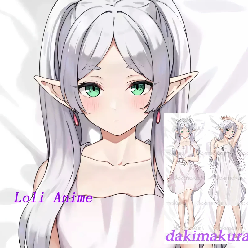 Dakimakura Anime Frieren Frieren Beyond Journey's End Double-sided Print Life-size Body Pillow Cover Bedding Gifts