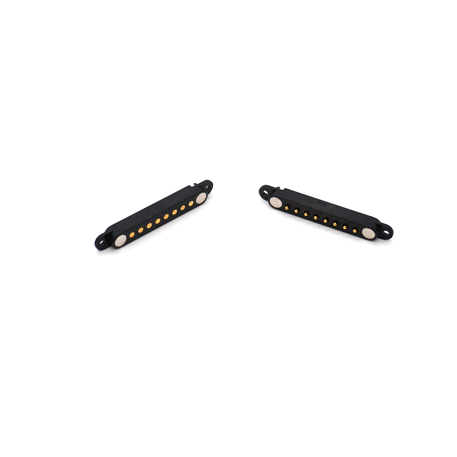 YSIDO 1/3/5 Paar DC Magnetischer Stecker-Buchse-Verbinder 2 3 4 5 6 7 8 Pin mit Ohren Magnetischer Pogo-Pin-Steckverbinder Stromanschluss Kontaktstreifen – Detail 17