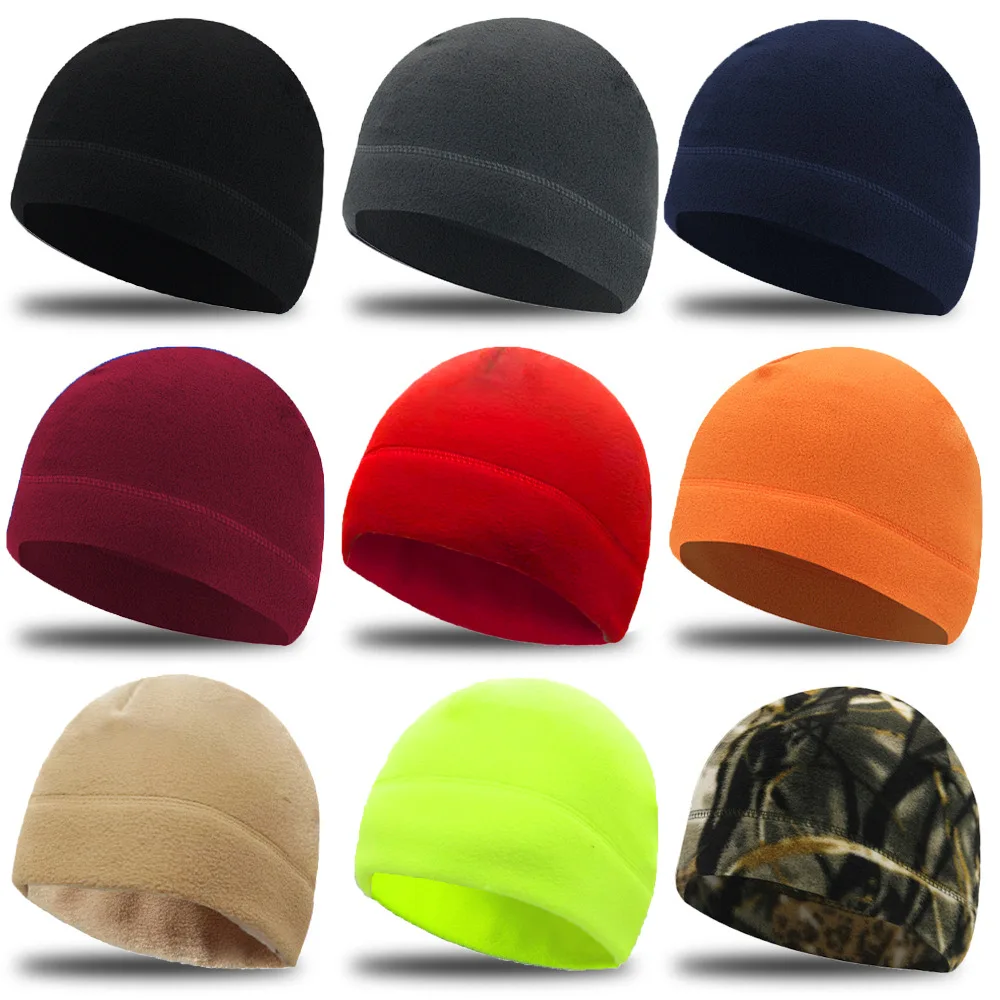 

Новая ветрозащитная Флисовая теплая Шапка-бини унисекс, шапка, Мужская зимняя Лыжная шапка, головной убор для женщин, шапки в стиле хип-хоп