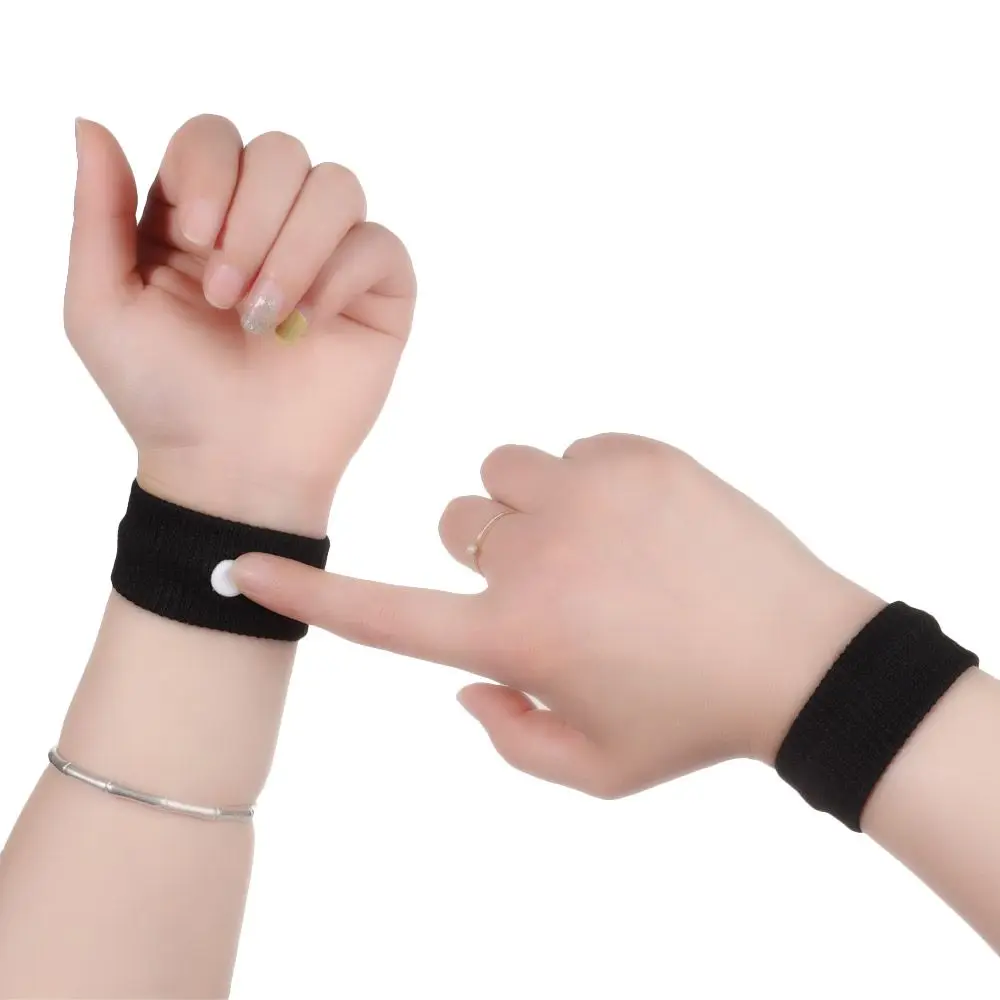 Soft Anti Nausea Wristbands Sports Safety Wrist Support Anti Motion Sickness Carsickness Wristbands Carsickness Wrist Bands