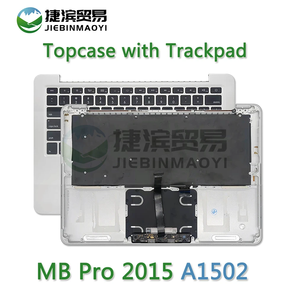 

Original A1502 Topcase with Keyboard Trackpad for MacBook Pro Retina 13 "EMC 2835 Top Case with Touch pad 2015 Year
