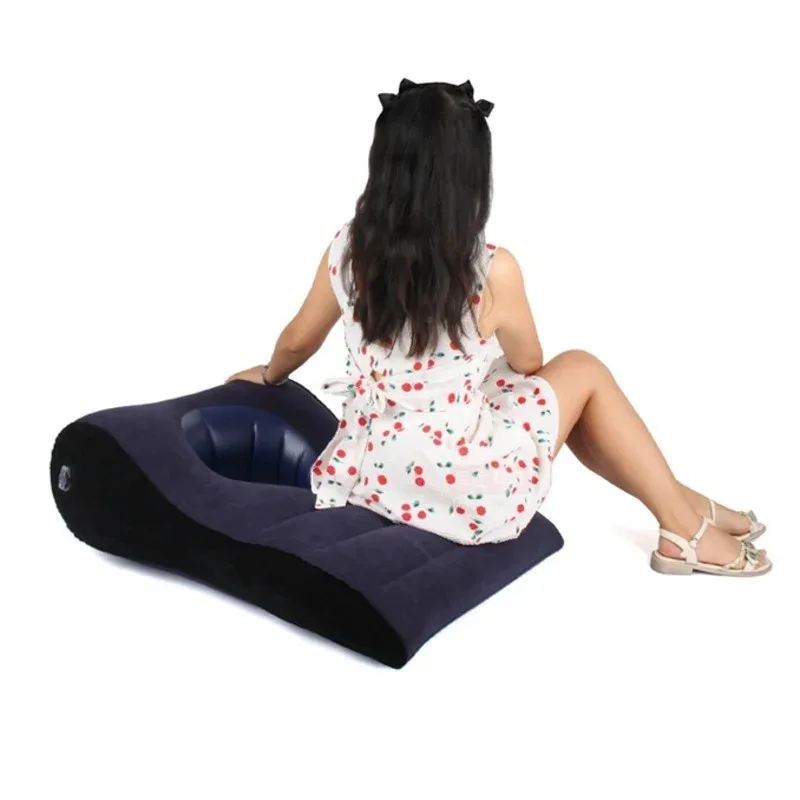 Inflatable Sex Sofa Bed Multipurpose Pillow Chair Back Pad Furniture Couples Adults Games Cushion Assist Posture Supplies
