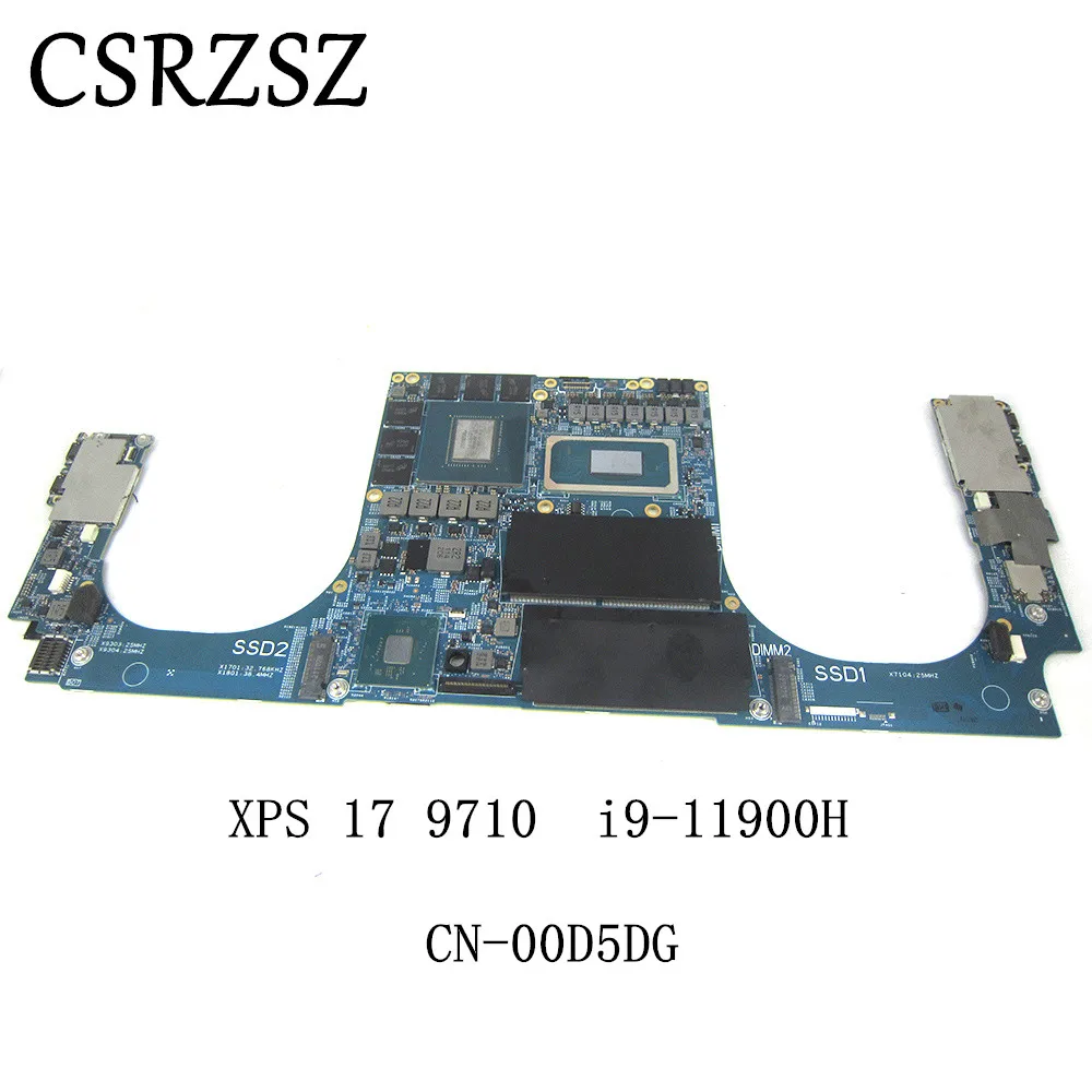 Per La Scheda Madre Del Computer Portatile Dell Xps 17 9710 Con Cpu I9-11900H Cn-00D5Dg 00 D5Dg 0 D5Dg 100% Test Ok