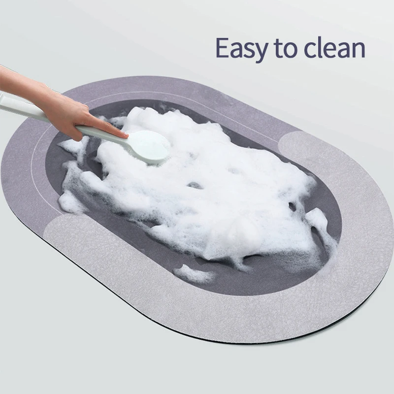 Buy COINFINITIVE Home Bath Mat Water-Absorbing Bath Mat Quick