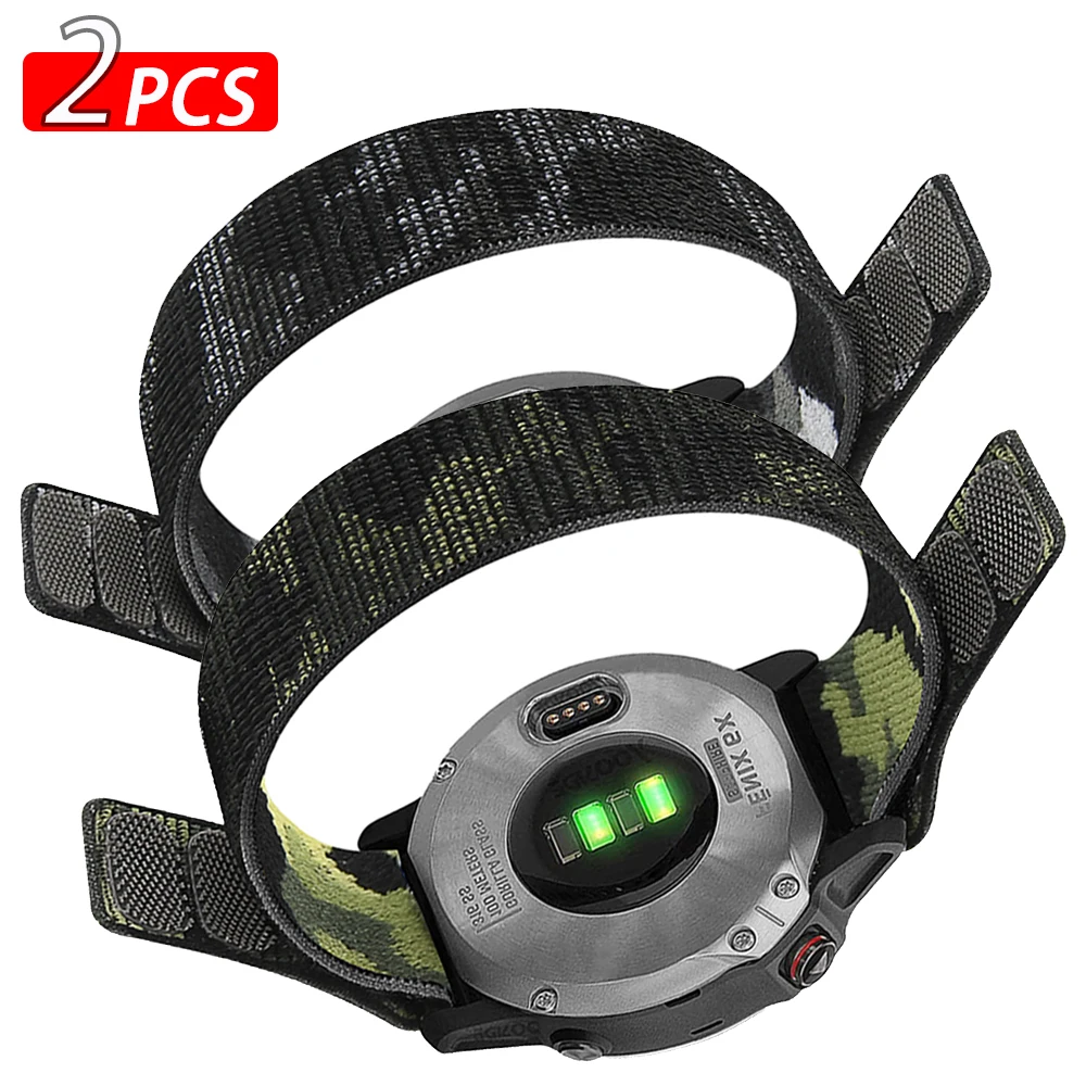 Ultra-Slim Feather-Light Nylon Loop Strap, QuickFit Design (22mm & 26mm)