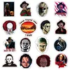 50PCS Black Friday Thriller Horror Character Graffiti Laptop Luggage Skateboard Guitar Waterproof Sticker 5