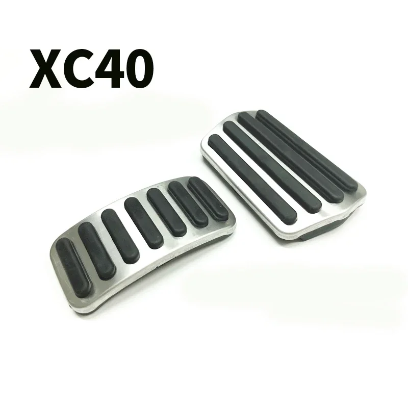 Abdeckung für Gaspedal, Bremspedal und Fußstütze für Volvo C40 XC40 Zubehör 2018-2024