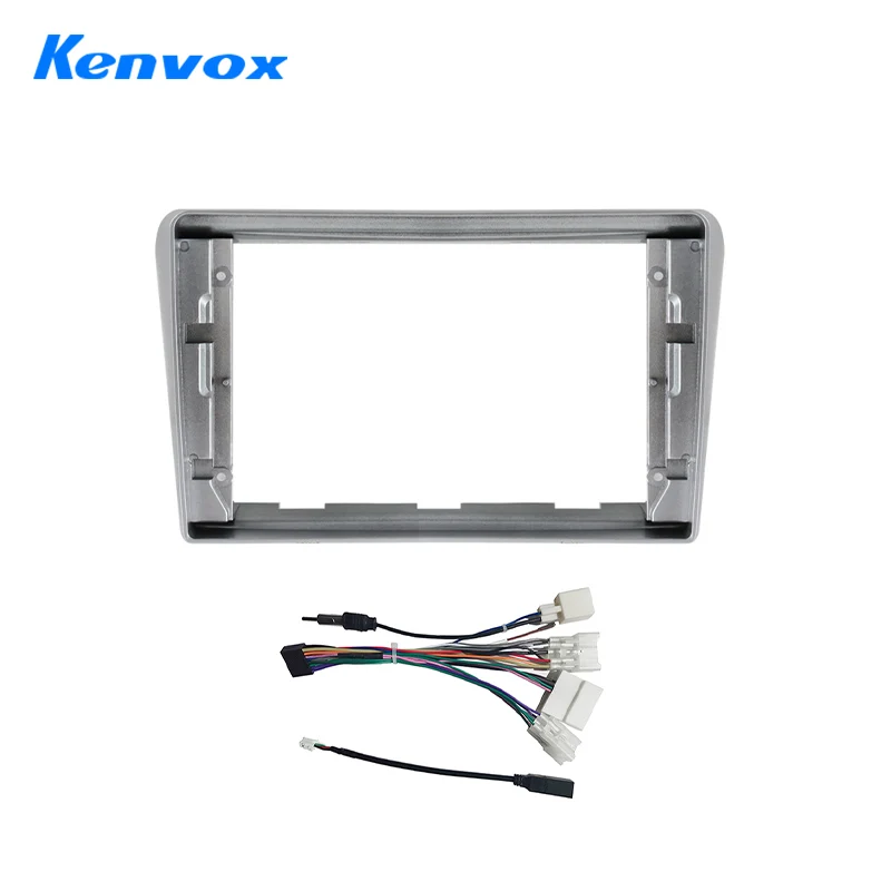 Car Radio Fascia For Toyota Avensis 2 T25 T27 2003-2008 2009-2015 9 Inch 2 Din Dashboard Installation Frame Panel Trim Kit