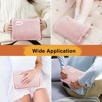Chauffe-mains électrique, sac d'eau chaude, Portable, doux, Rechargeable, réutilisable, antidéflagrant, oreiller chauffant pour les mains 6