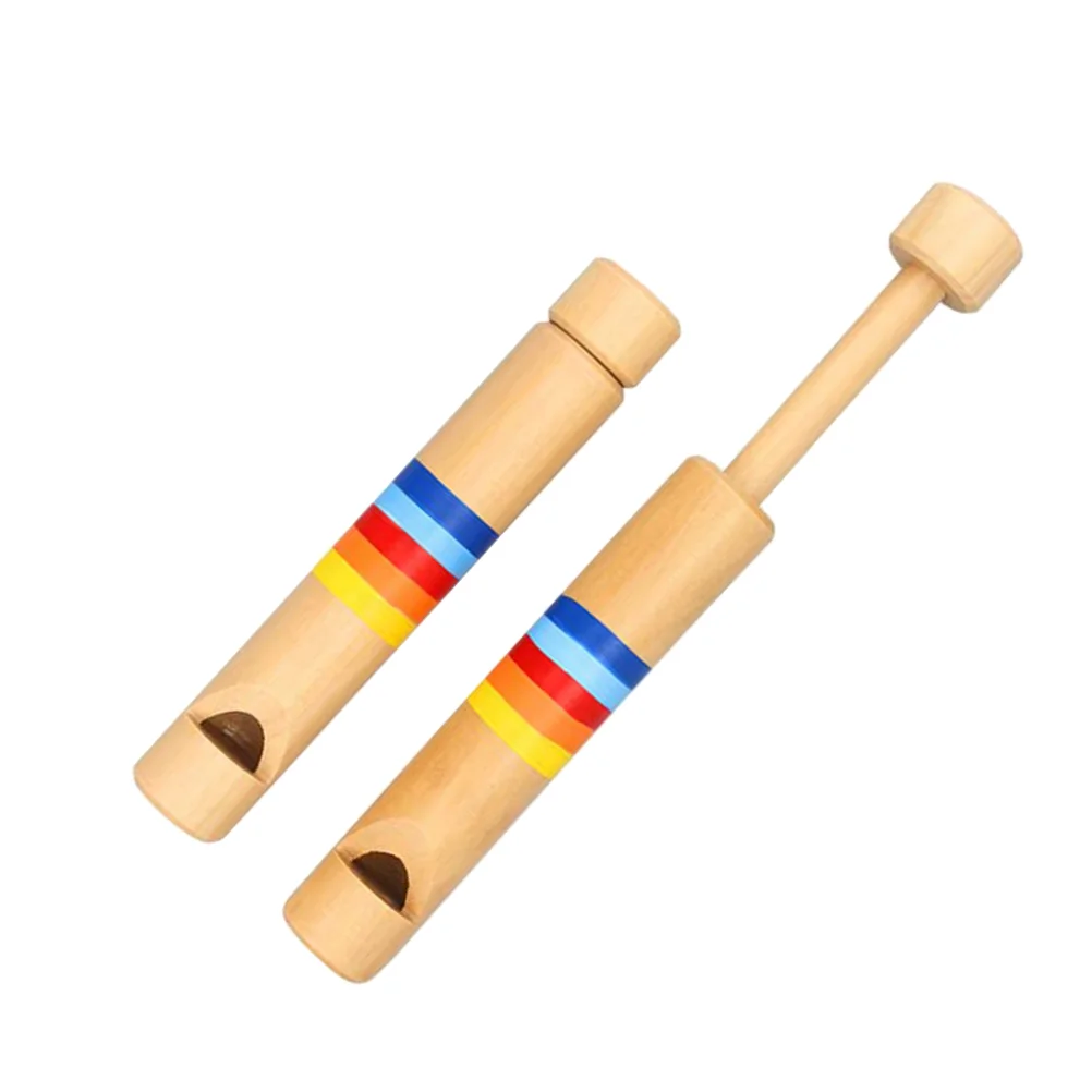 

Toddler Wood Slide Whistle Push Voice Change Wooden Noisemaker Flute Educational Bag Stuffers Prizes Children Kids Baby Slide