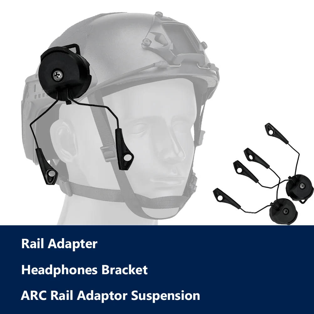 Electronic earmuf ARC OPS CORE Helmet Rail Adapter Tactical headphone