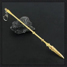 God of War : Ragnarok Draupnir Spear Metal Weapon Katana Sword Toy Weapons Keychain Blades of Chaos Toys for Boy Christmas Gift