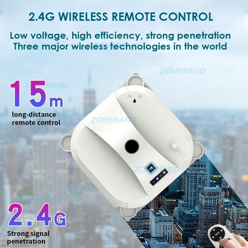 Robotic Window Cleaner Ultra-thin Magnetic Glass Cleaning Robot Vacuum Washing Tool Anti-Fall Tiles Wiper Home Appliance 2