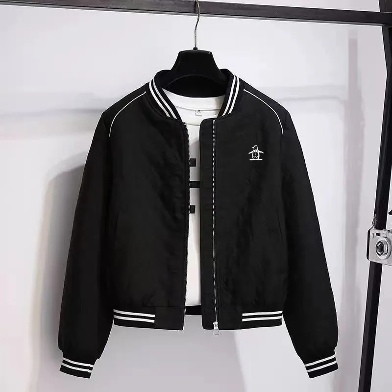 골프용품 Luxury Brand Golf Jacket Women's Golf Clothing Korean Casual Sports Coat Women Wear Autumn New Jacket Tennis Top