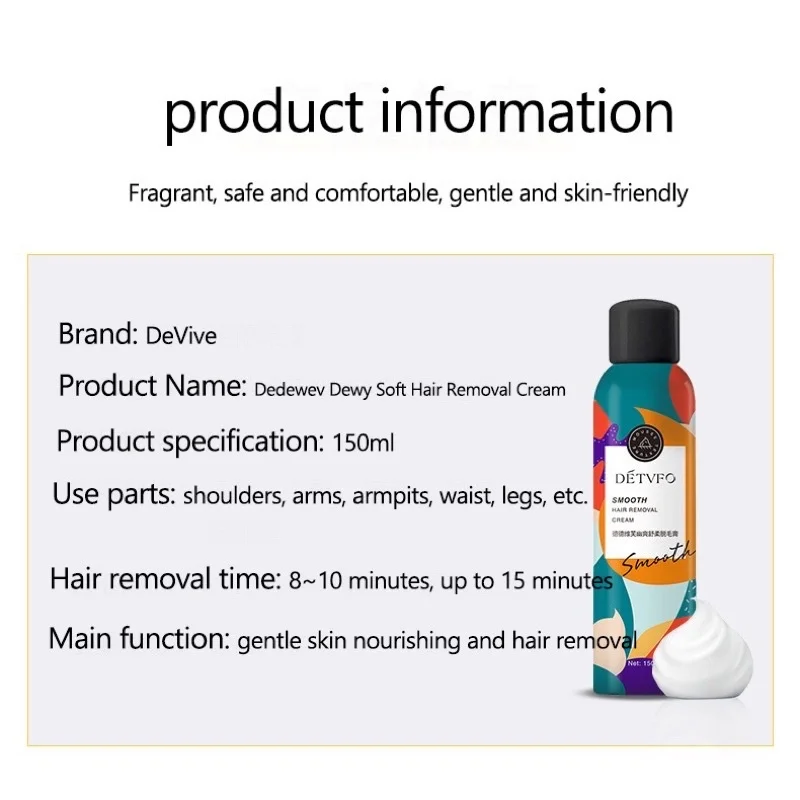 Рисунок 4 - Спрей для быстрого удаления волос в подмышках для ног