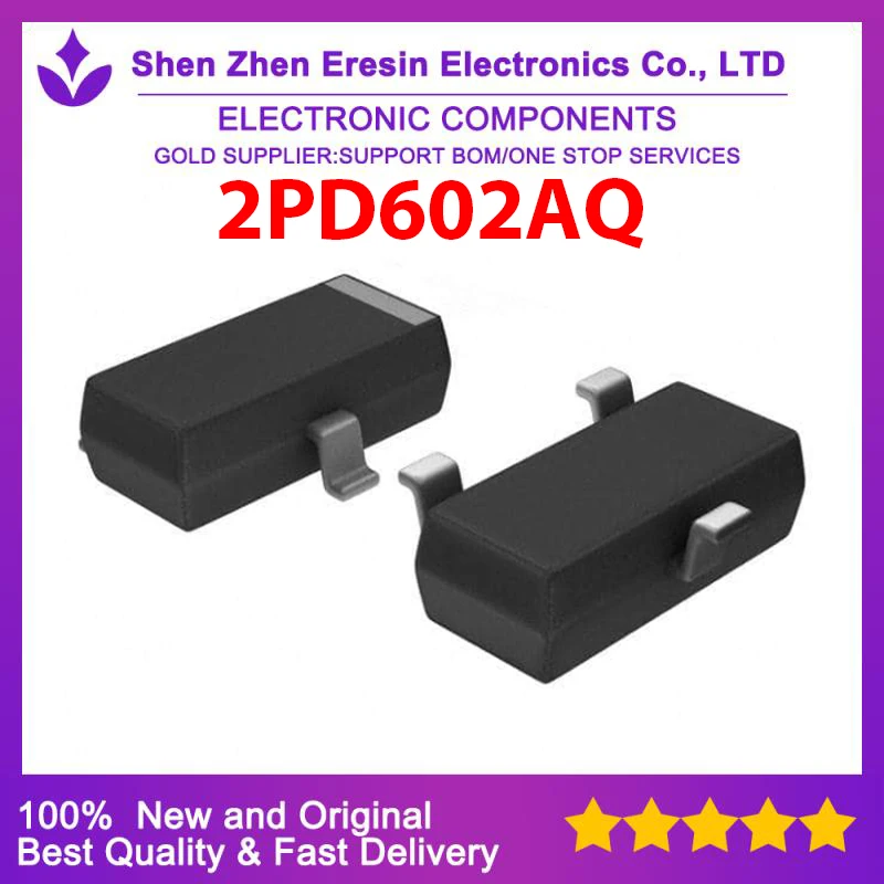 

Free shipping 10PCS/LOT 2PD602AQ SOT23-3 New and original